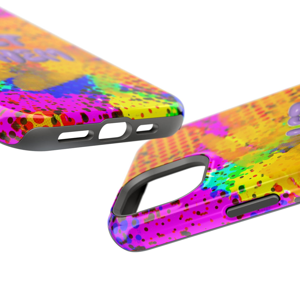 Phone Case — Colorful Pop Art “Let Them” Magnetic Impact-Resistant Case