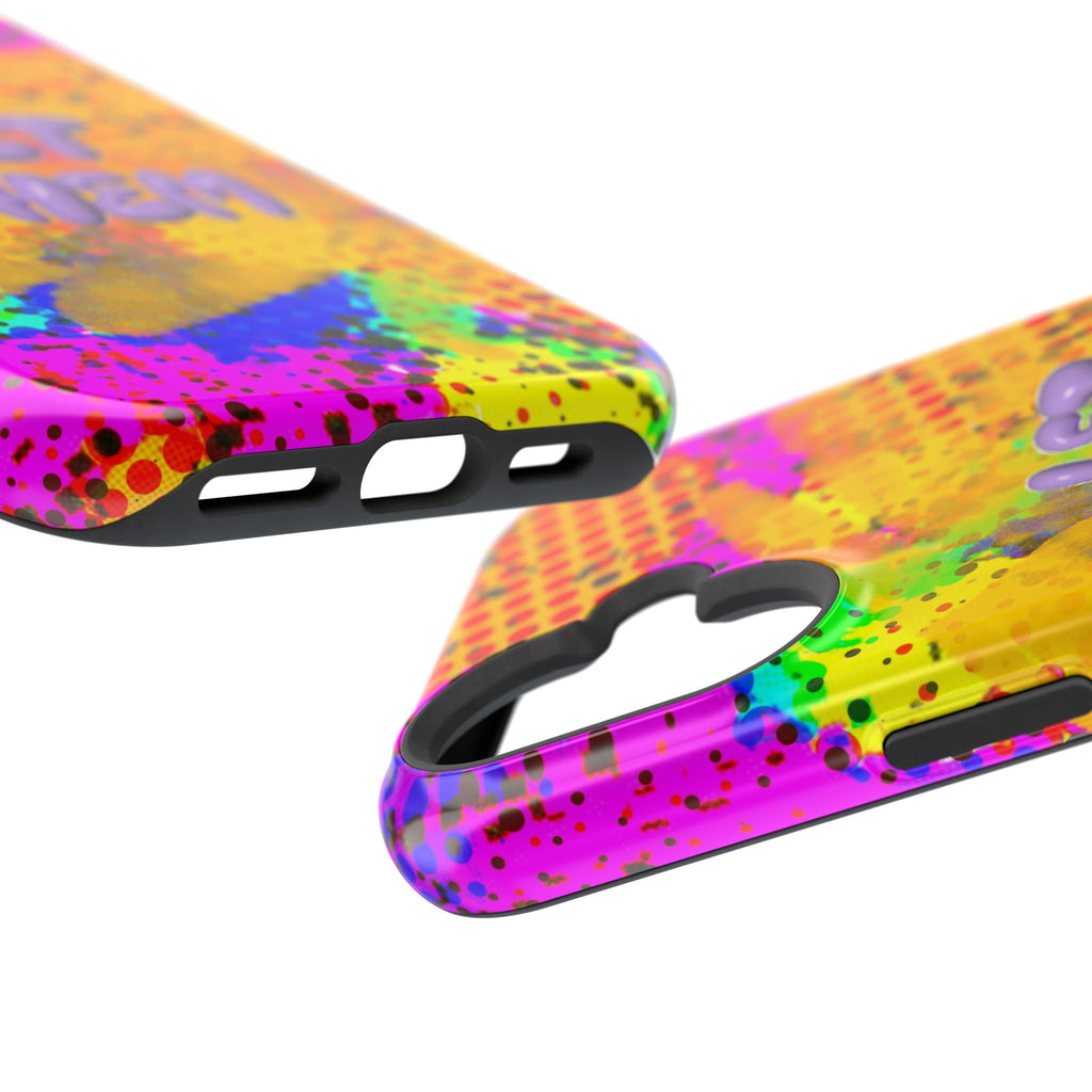 Phone Case — Colorful Pop Art “Let Them” Magnetic Impact-Resistant Case