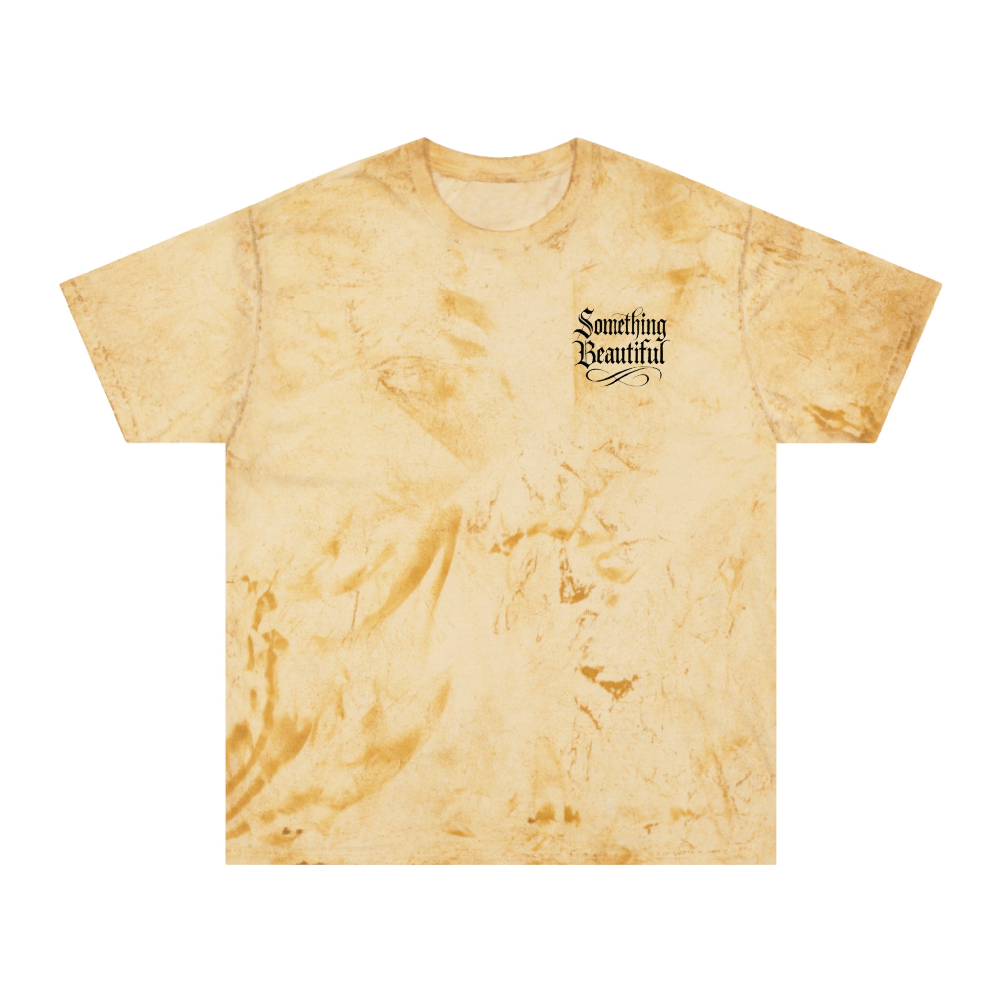 Tie-Dye 'Something Beautiful' T-Shirt — Mountain Tattoo Graphic