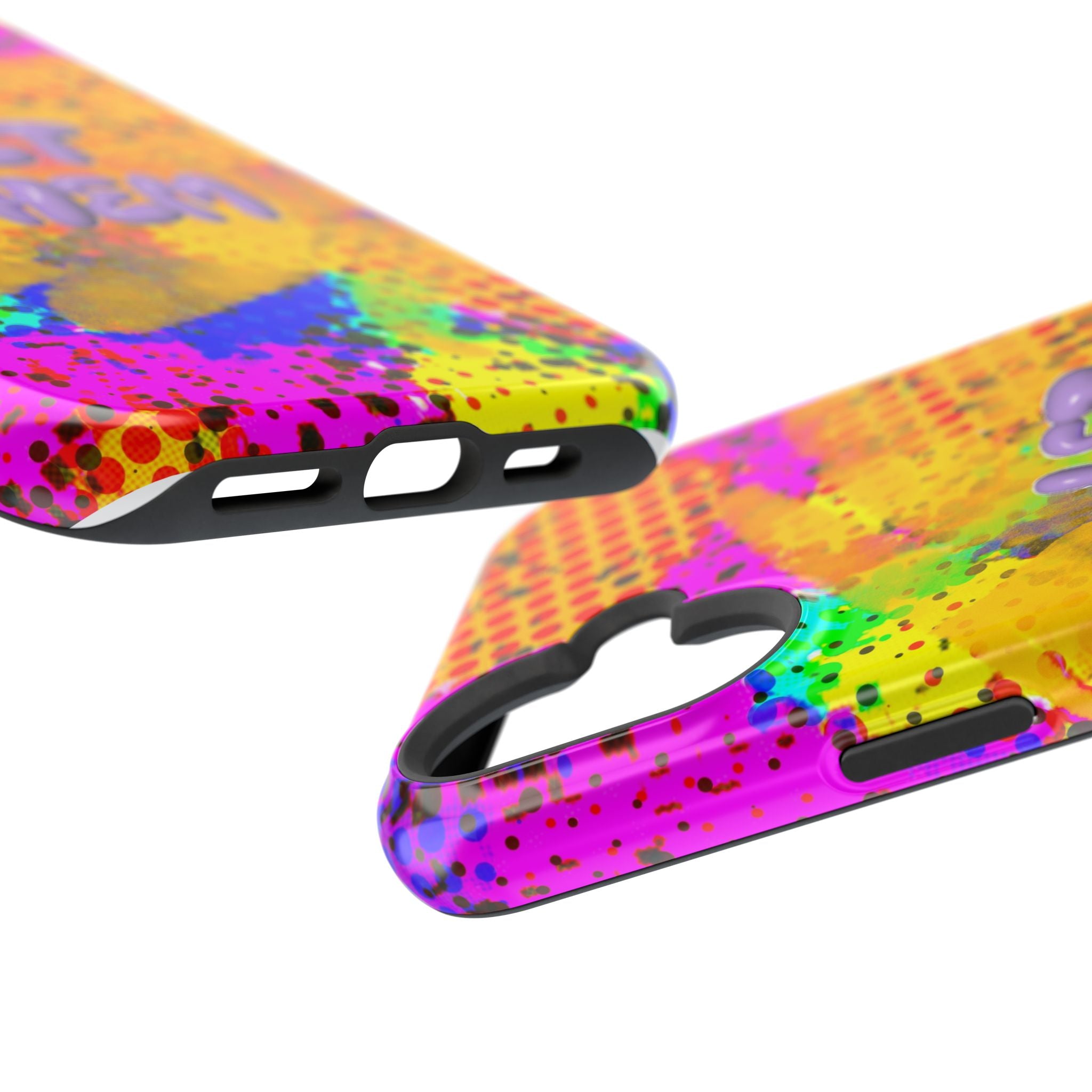 Phone Case — Colorful Pop Art “Let Them” Magnetic Impact-Resistant Case