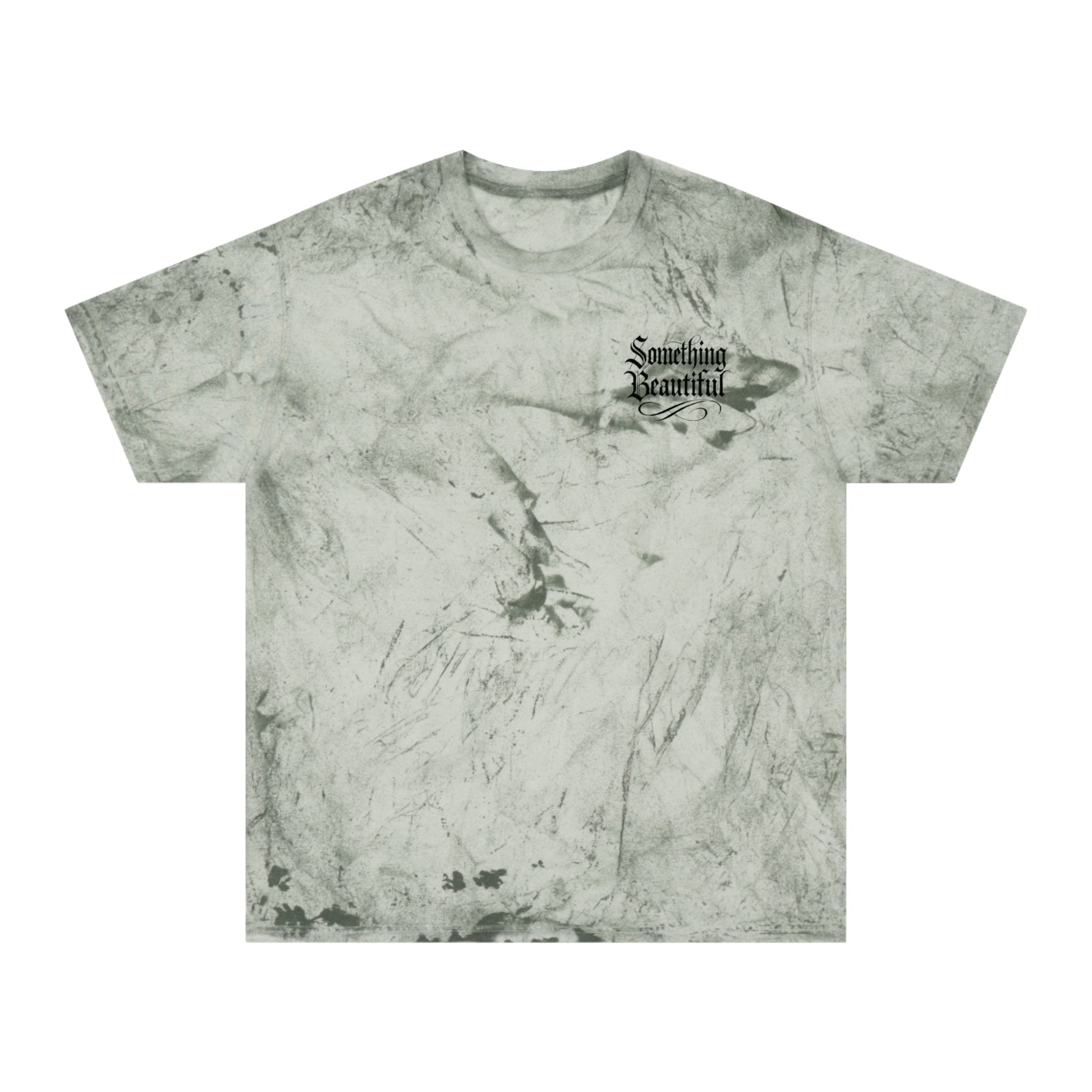 Tie-Dye 'Something Beautiful' T-Shirt — Mountain Tattoo Graphic