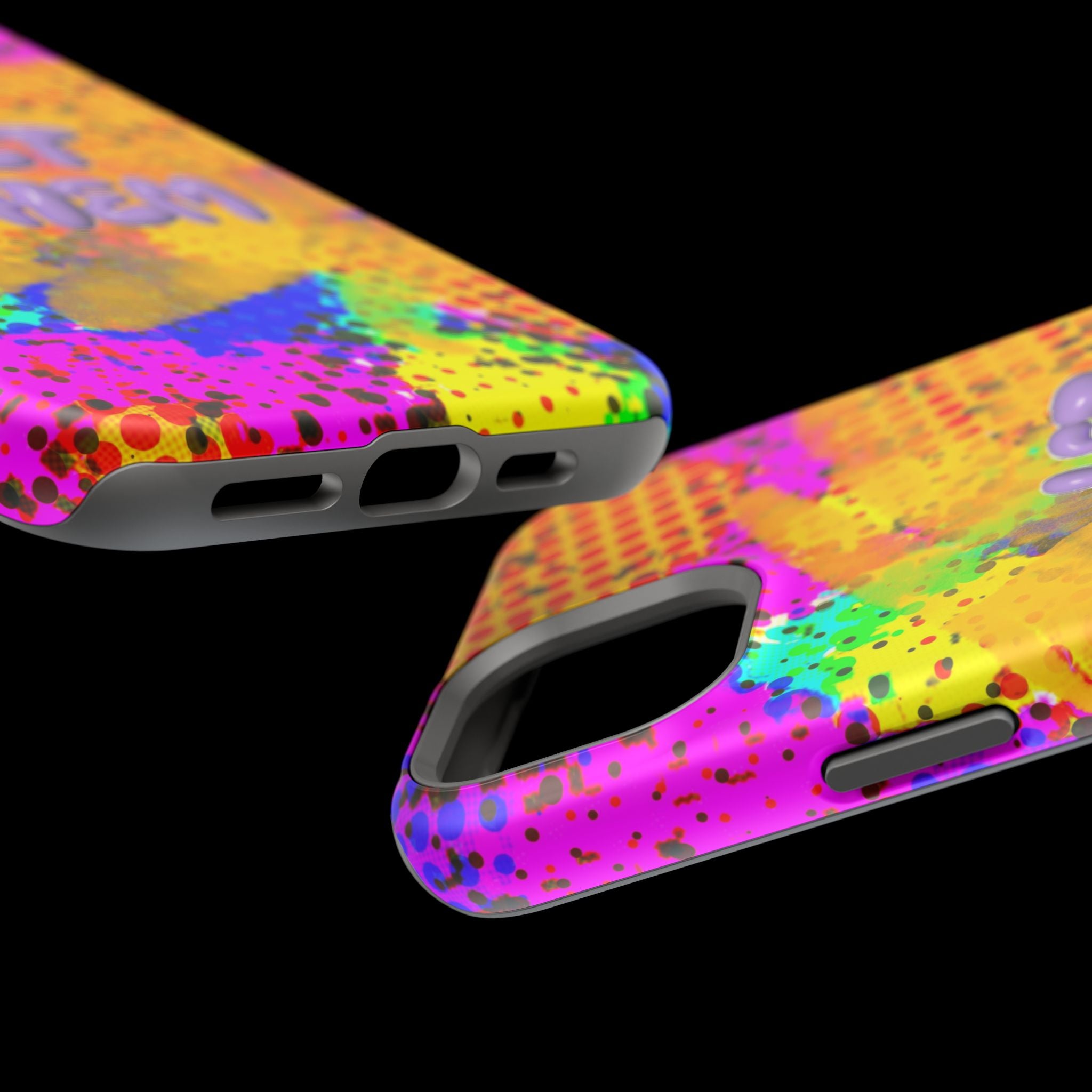Phone Case — Colorful Pop Art “Let Them” Magnetic Impact-Resistant Case