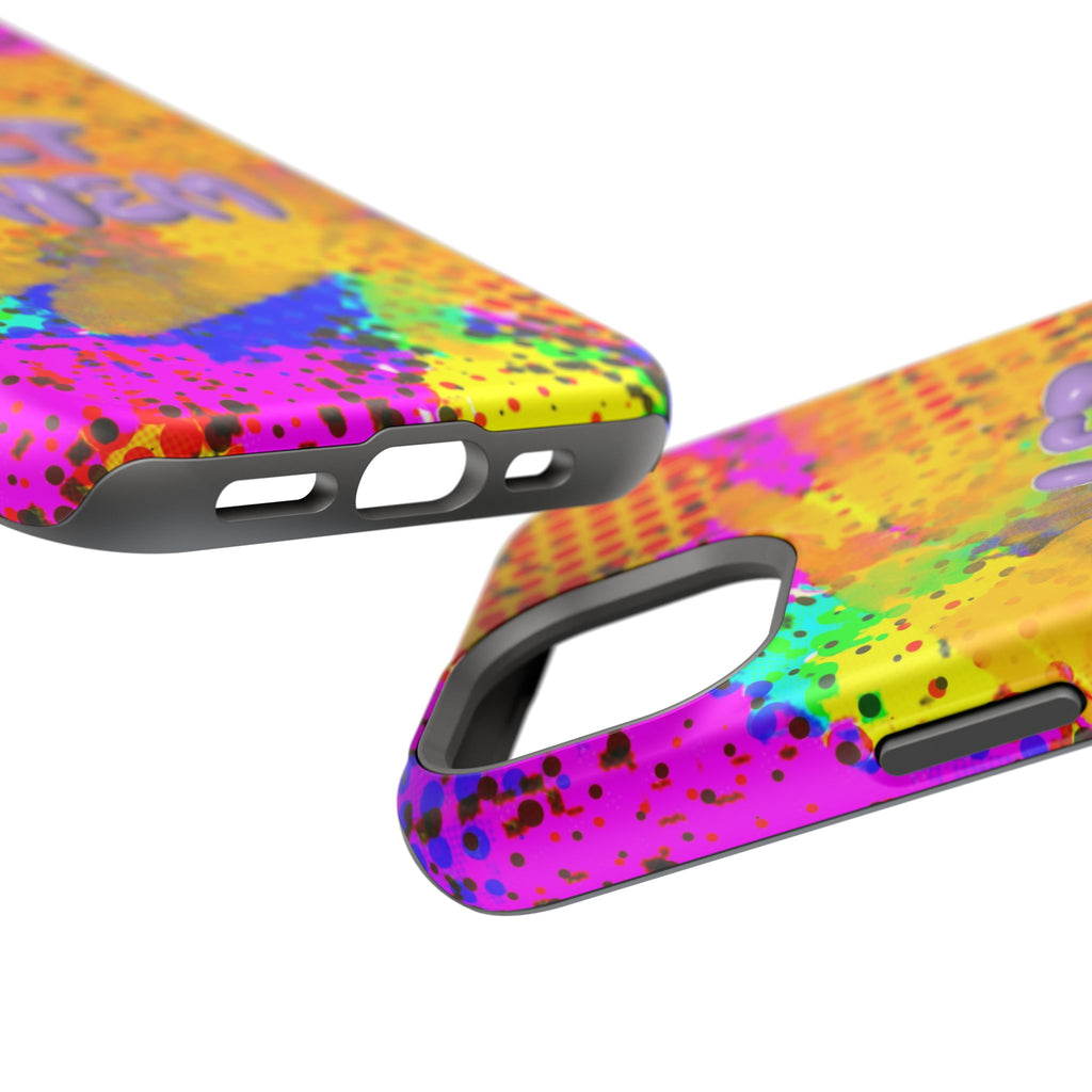 Phone Case — Colorful Pop Art “Let Them” Magnetic Impact-Resistant Case