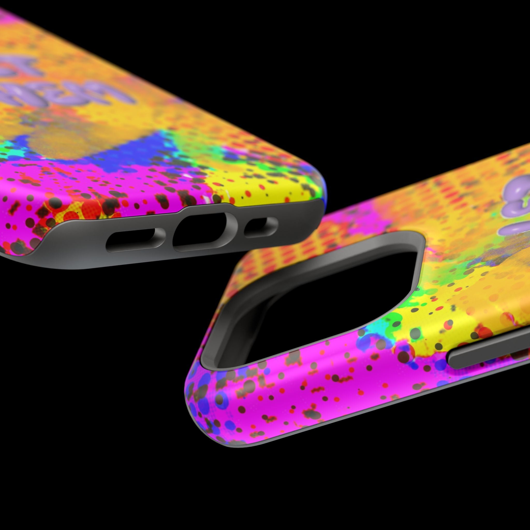 Phone Case — Colorful Pop Art “Let Them” Magnetic Impact-Resistant Case