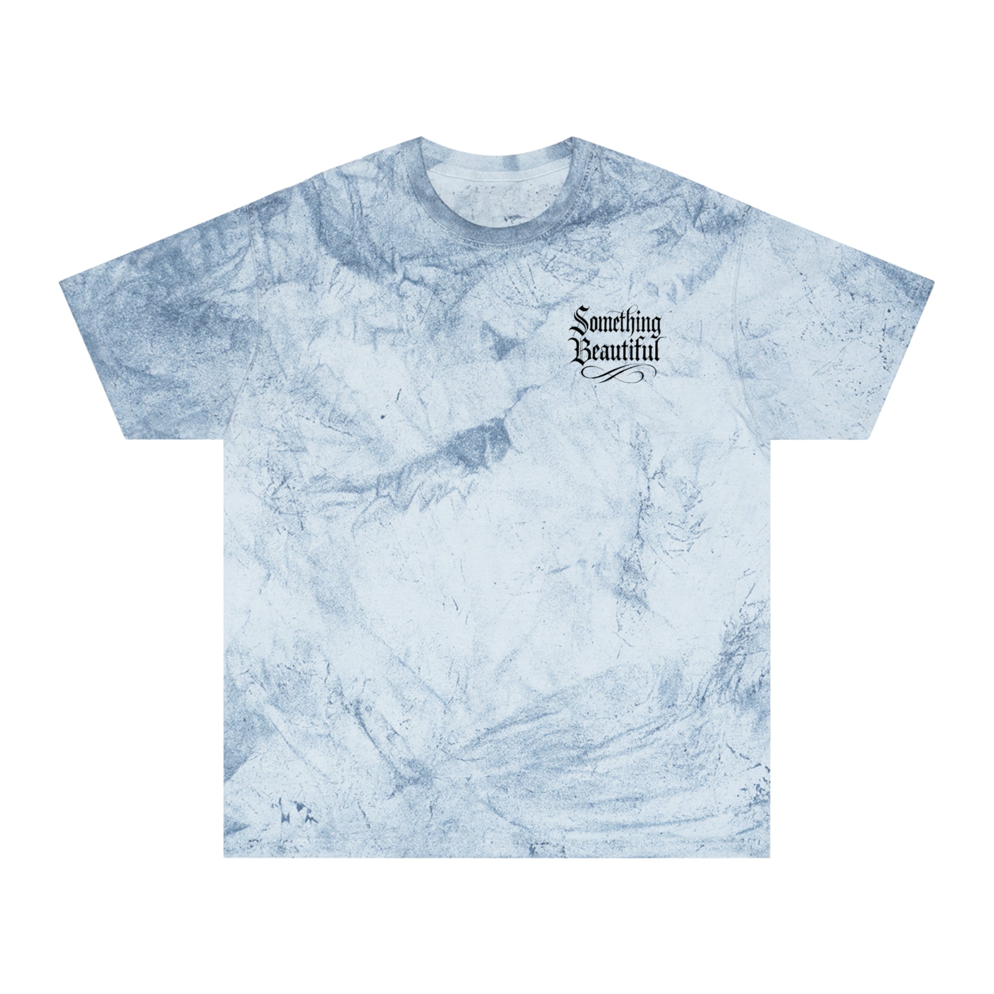 Tie-Dye 'Something Beautiful' T-Shirt — Mountain Tattoo Graphic