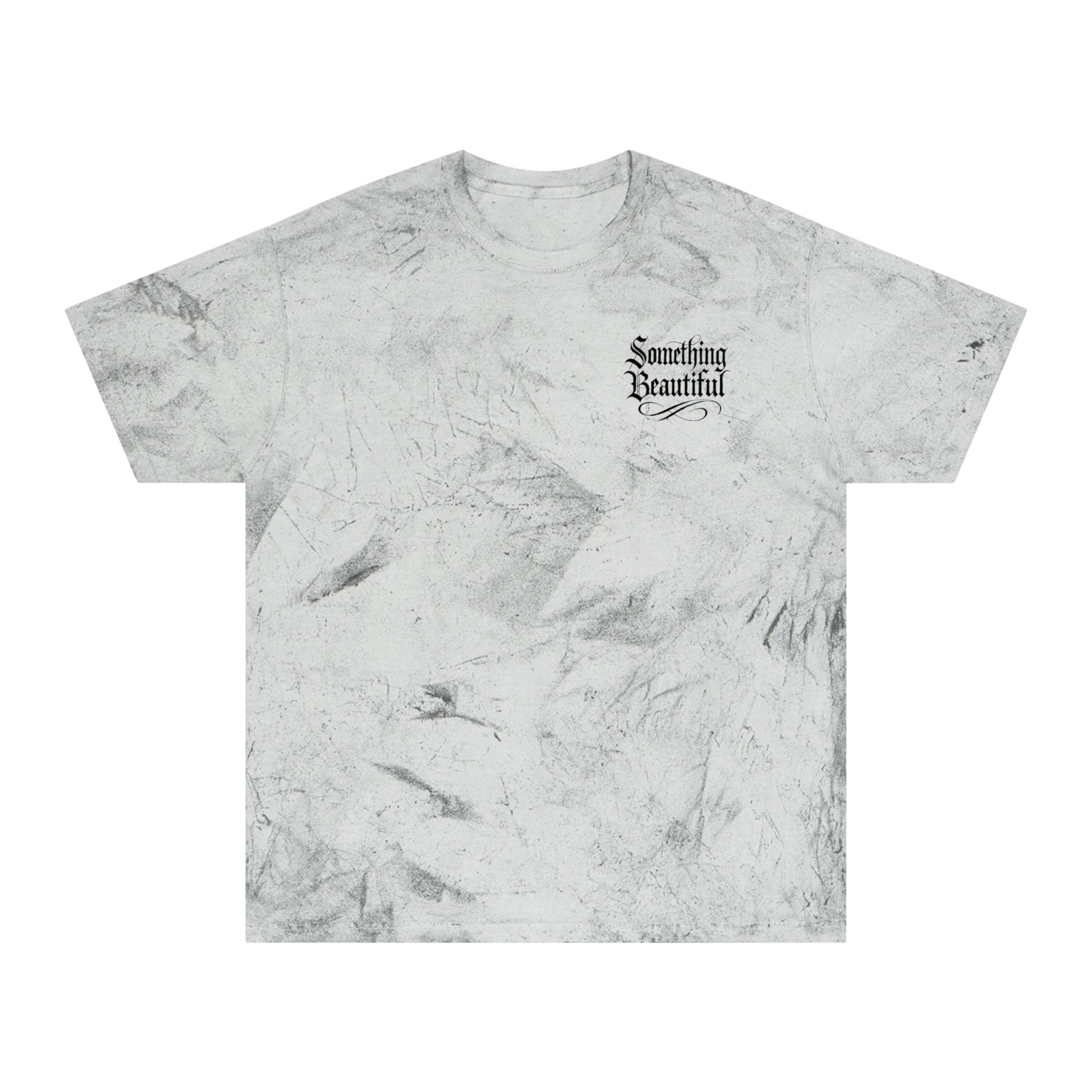 Tie-Dye 'Something Beautiful' T-Shirt — Mountain Tattoo Graphic