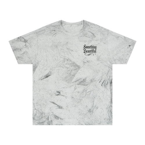 Tie-Dye 'Something Beautiful' T-Shirt — Mountain Tattoo Graphic