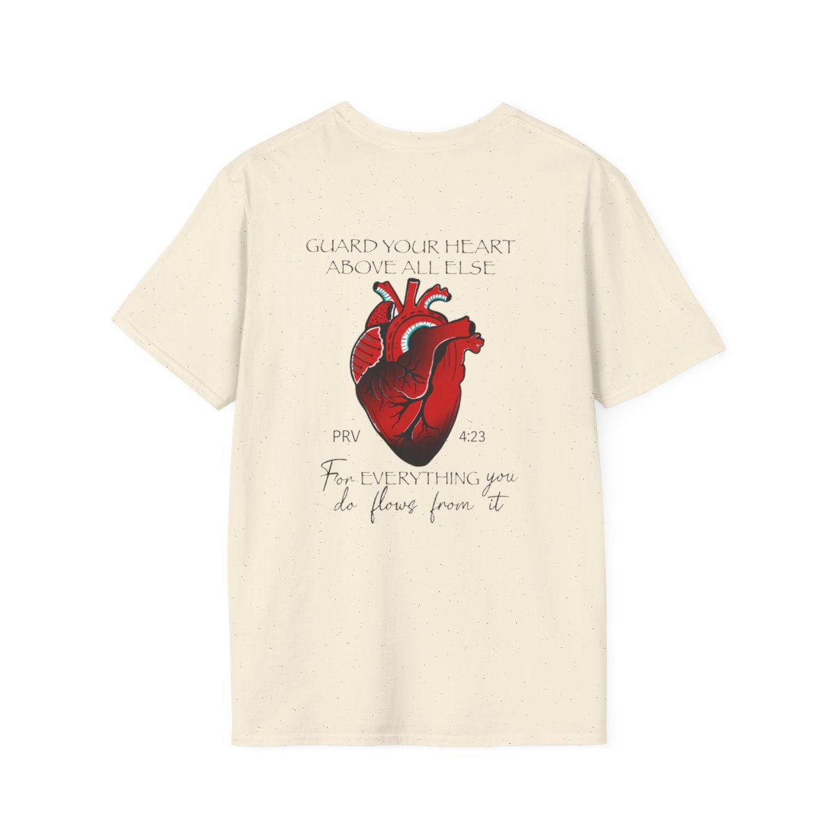 Something Beautiful Chest Script T-Shirt